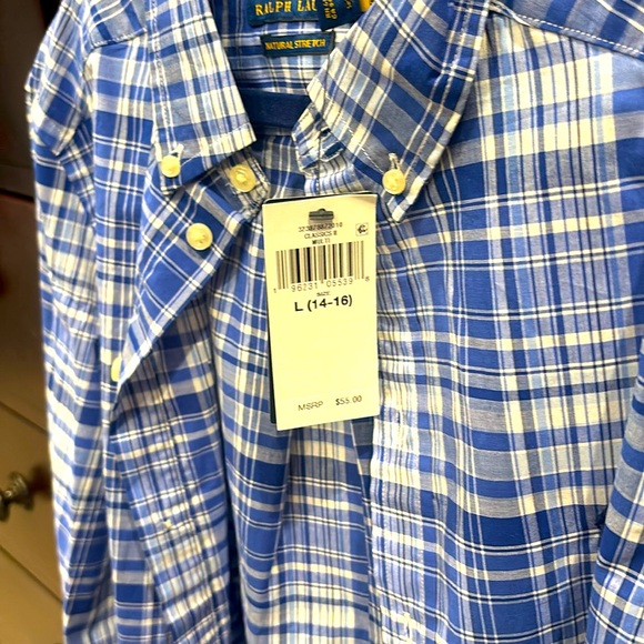 BNWT Boys Polo button down - Picture 3 of 3